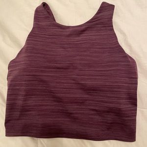 Athleta halter cropped tank/bra